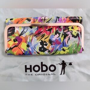 HOBO Vivid Garden Print Rachel Wallet
